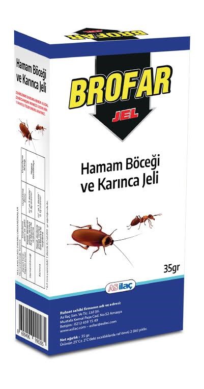 BROFAR JEL 35 GRAM HAMAM BÖCEĞİ VE KARINCA YEMİ