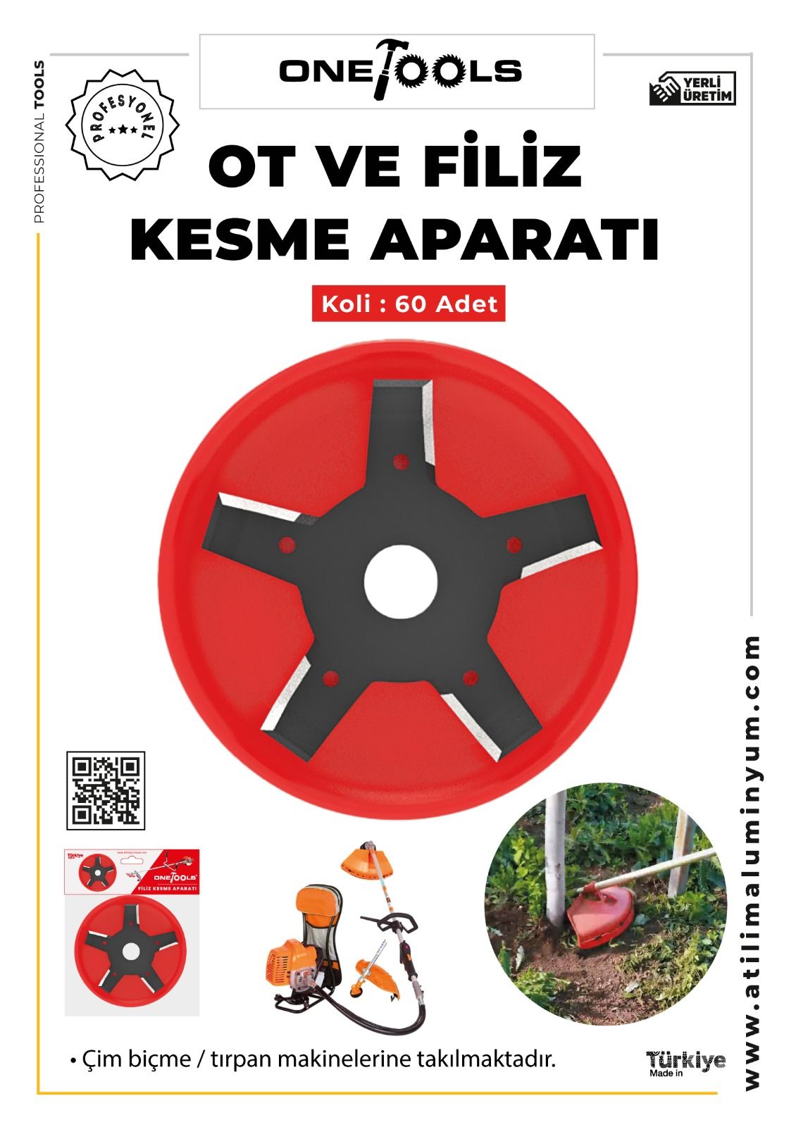 ONETOOLS FİLİZ / OT KESME APARATI